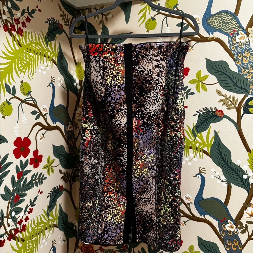Byron Lars Vibrant Sequin Kamille Pencil Skirt - Picture 7 of 12